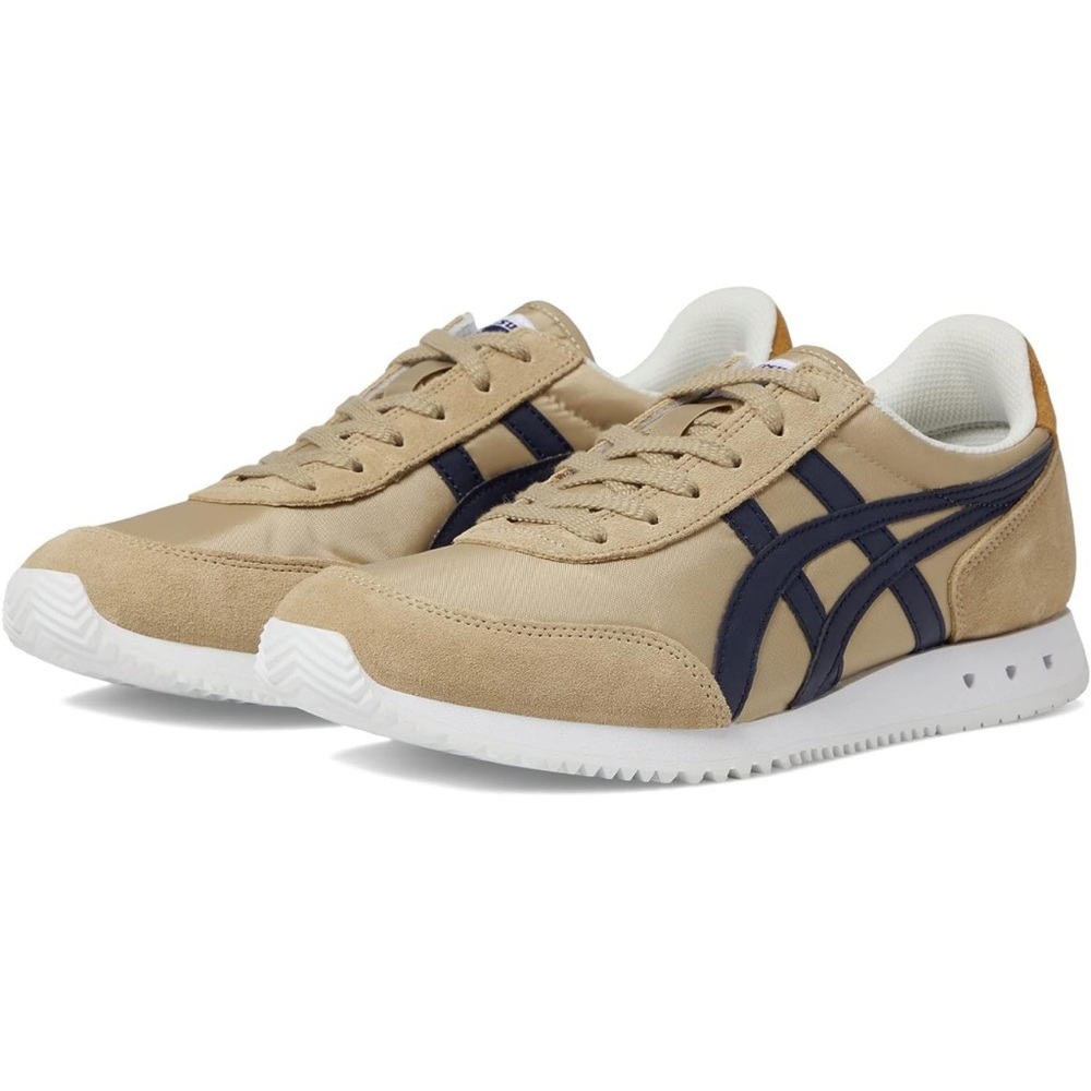 Onitsuka Tiger by Asics Tan and Navy Sneakers